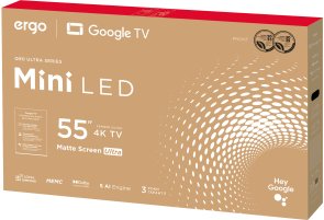 Телевізор MiniLED Ergo 55MQ90 Ultra (Smart TV, 3840x2160)