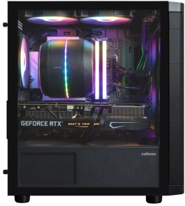Корпус Zalman M4 SE Black with window (M4SEBLACK)