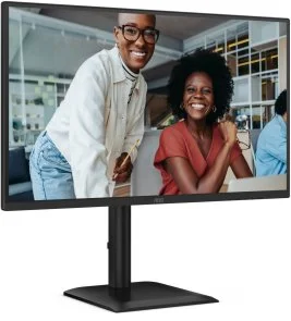 Фото: Монітор AOC Q27E4U Black - 27" IPS / 2560×1440 / 120 Гц / Adaptive Sync / Pivot / HAS № 4 | KTC
