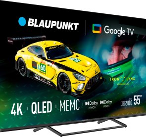 Телевізор QLED Blaupunkt 55QBG6000 (Google TV, Wi-Fi, 3840x2160)