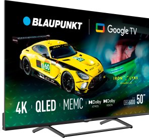 Телевізор QLED Blaupunkt 50QBG6000 (Google TV, Wi-Fi, 3840x2160)