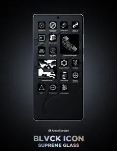 Фото: Захисне скло ArmorStandart for Samsung S26 - Icon Supreme Black (ARM89253) № 9 | KTC