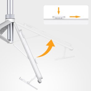 Штатив Ulanzi TT88 Overhead Selfie Stick Black (T139)