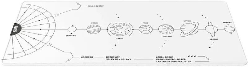 Килимок Dark Project DPMP Nova XL White (DPMP_NOVA_WHITE_XL)