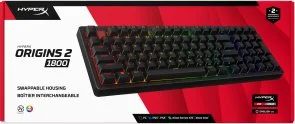 Фото: Клавіатура HyperX Origins 2 1800 HX Red ENG/UKR USB Black (B4QS4AA) № 6 | KTC