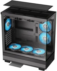 Фото: Корпус PCCooler C3 Q500 Black with window (C3Q500BKD000-GL) № 8 | KTC
