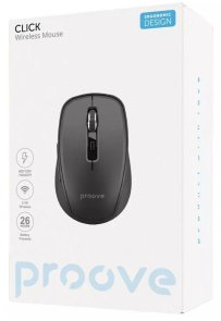 Миша Proove Click Wireless Black (WMCL00000001)