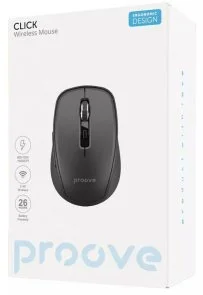 Фото: Миша Proove Click Wireless Black (WMCL00000001) № 3 | KTC