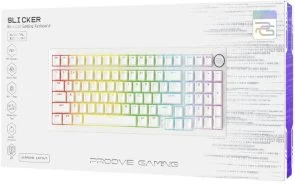 Фото: Клавіатура Proove Gaming Slicker Special Edition Huano Kobe WL/BT/USB White (WKSLSE022402) № 7 | KTC