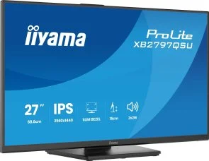 Фото: Монітор iiyama XB2797QSU-B1 Black - 27" IPS / 2560×1440 / 75 Гц / Adaptive Sync / Pivot / HAS № 9 | KTC