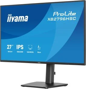 Фото: Монітор iiyama ProLite XB2796HSC-B1 Black - 27" IPS / 1920×1080 / 144 Гц / Pivot / HAS № 4 | KTC