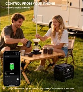 Фото: Зарядна станція Choetech BS064 2500W 2160Wh + Wi-Fi + BT № 8 | KTC