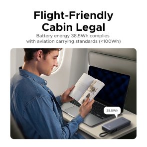  Батарея універсальна UGREEN PB536 20000mAh 45W Black (55988B)