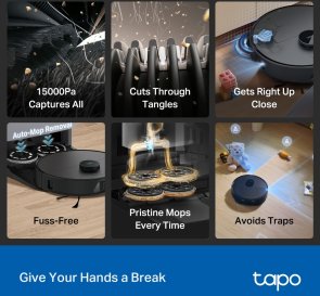 Робот-пилосос TP-Link RV50 Pro Omni (TAPO RV50 PRO OMNI)