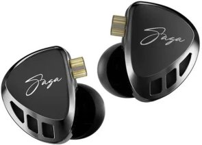 Гарнітура вакуумна Knowledge Zenith Saga Balanced Version Black Mic