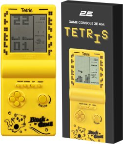 Ігрова приставка 2E 4bit Tetris Yellow (2E4BPBG)