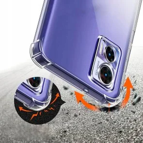 Фото: Чохол BeCover for Motorola Edge 50 Fusion - Anti-Shock Clear (712307) № 3 | KTC