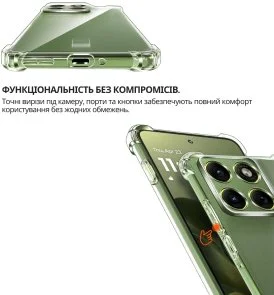 Фото: Чохол BeCover for Motorola Edge 70 - Anti-Shock Clear (715069) № 3 | KTC