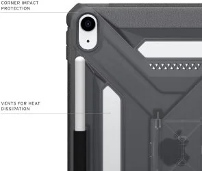 Фото: Чохол для планшета UAG for Apple iPad 11 2025 - Scout Plus Ash (124495113131) № 7 | KTC