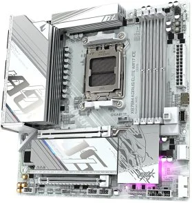 Фото: Материнська плата Gigabyte X870M AORUS ELITE WIFI7 ICE № 4 | KTC