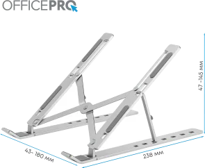 Фото: Підставка для ноутбука OfficePro LS321S Silver № 9 | KTC