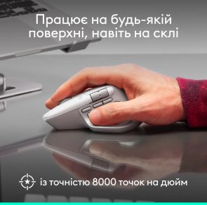 Миша Logitech MX Master 4 for Mac Wireless/Bluetooth Space Black (910-007577)