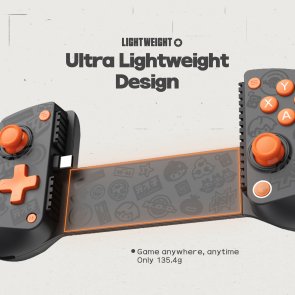 Геймпад Gamesir X5 Lite Black/Orange