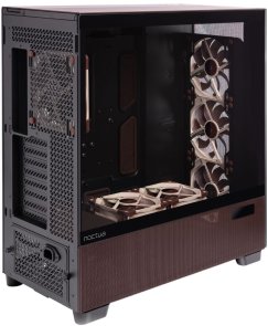 Корпус Antec Flux Pro Noctua Edition Black/Brown with window (Antec Flux Pro Noctua Edition)