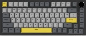 Фото: Клавіатура Ajazz AK820 Sea Salt Switch ENG/UKR USB Black (AK820-SS-BGY) № 3 | KTC