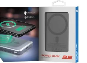 Фото: Батарея універсальна 2E Slim Wireless QI 10000mAh 20W Grey (2E-PB1011-GREY) № 11 | KTC