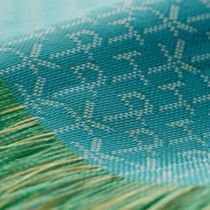 Фото: Чохол Pitaka for Apple iPhone 16 Pro - Tactile Woven Monogram Green/Gold (KI1601PTK) № 6 | KTC