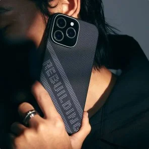 Фото: Чохол Pitaka for Apple iPhone 16 Pro Max - Tactile Woven Re-TROS Rebuilding (KI1601RTRP) № 6 | KTC