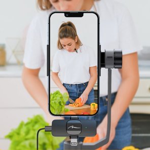 Мікрофон Media-Tech USB-C / Lightning 2-Pack Micro-Mic Duo MT416 Black