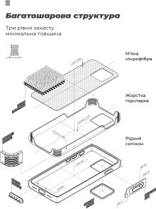 Чохол ArmorStandart for OPPO Reno15 5G - ICON Camera cover Winter Blue (ARM90027)