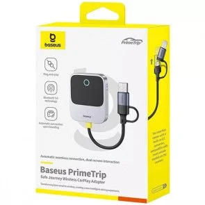 Фото: Адаптер Baseus SafeJourney Series CarPlay Space Gray № 6 | KTC