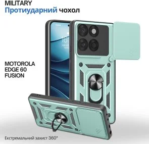 Фото: Чохол BeCover for Motorola Edge 60 Fusion - Military Dark Green (715524) № 5 | KTC