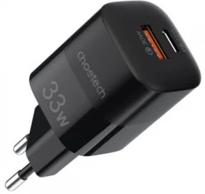Фото: Зарядний пристрій Choetech PD5006 33W Black (PD5006-EU-BK) № 3 | KTC