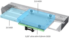 Корпус Chieftec Flyer DT-10B-300 GPF-300P 300W Black