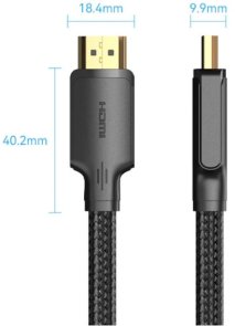 Кабель Vention v2.0 HDMI / HDMI 10m v2.0 Black (ALLBL)