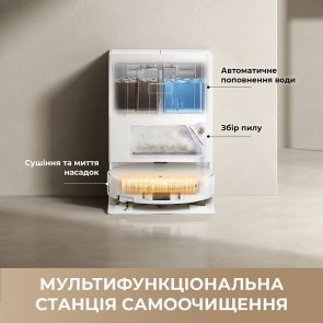 Робот-пилосос Mova S70 Roller Black (RLZ12SE-Bl)