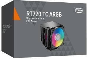 Кулер для процесора PCCooler RT720 TC ARGB Black (RT720TC-BKAWYX-GL)
