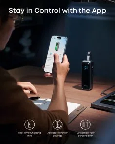 Фото: Батарея універсальна Anker Prime 20000mAh 220W Black (A110BH11) № 6 | KTC