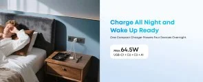 Фото: Зарядний пристрій Anker Charger 70W Black (A121CG11) № 11 | KTC
