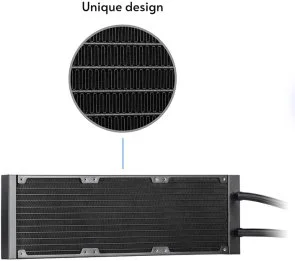 Фото: Система рідинного охолодження Chieftec Iceberg 360 Dark (CLC-360-BLK) № 5 | KTC