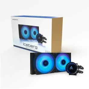 Фото: Система рідинного охолодження Chieftec Iceberg 240 ARGB (CLC-240-RGB) № 11 | KTC