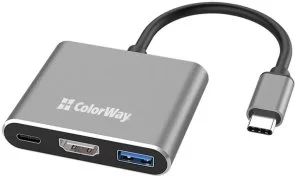 Фото: USB-хаб ColorWay 3in1 (CW-HUB08) № 2 | KTC