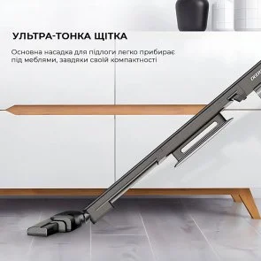 Фото: Дротовий пилосос DEERMA Stick Vacuum Cleaner Cord White (DX700 White) № 12 | KTC