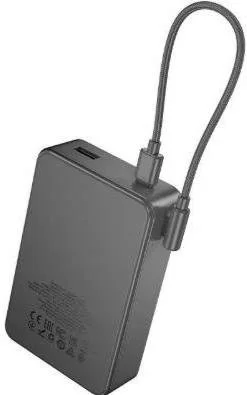 Фото: Батарея універсальна Hoco J170A Starlight 20000mAh 22.5W Metal Gray (6942007672702) № 3 | KTC