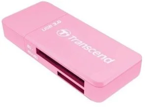 Фото: Кардрідер Transcend TS-RDF5R USB 3.0 Pink № 2 | KTC