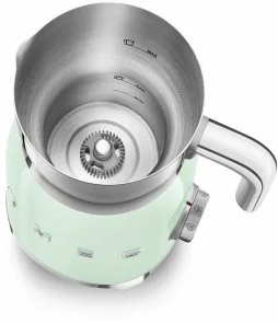 Фото: Спінювач молока Smeg Style Aesthetic Pastel Green (MFF11PGEU) № 5 | KTC